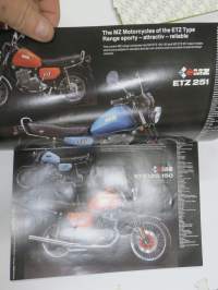 MZ ETZ 251, ETZ 150, ETZ 125 moottoripyörä -myyntiesite