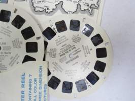 View-Master Switzerland I, II, III sarja -reel / kuvakiekko