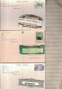 Kouvola, 3 kpl, postikortti