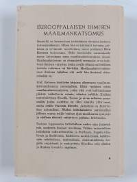 Eurooppalaisen ihmisen maailmankatsomus