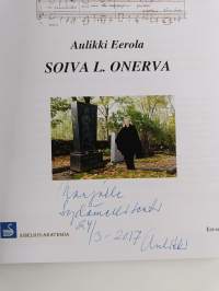 Soiva L. Onerva (signeerattu, tekijän omiste)