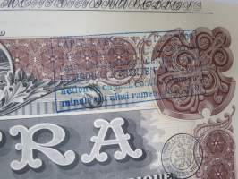 Imatra Sociéte Anonyme pour la Production et la Distribution de lÉnergie Electrique - Action ordinarie, nr 026037 -osakekirja / share certificate