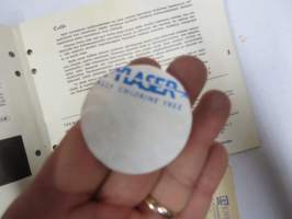 Solifer Export / Speed Thermomat käsikirja - käyttöohjekirja - varaosaluettelo, mukana Bensow-kuitti, johon merkitty osia ja tämä ohjekirja sekä Thermomat -irtotarra