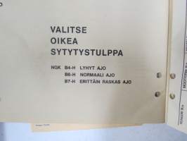 Solifer Export / Speed Thermomat käsikirja - käyttöohjekirja - varaosaluettelo, mukana Bensow-kuitti, johon merkitty osia ja tämä ohjekirja sekä Thermomat -irtotarra