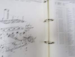 Valmet haarukkatrukki TD255-B2531 (sarjanumero 2014), moottori Perkins 4.203 Varaosaluettelo (Parts Catalogue)