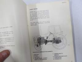 Valmet 702 S, 903 traktori käyttö ja hoito -käyttöohjekirja