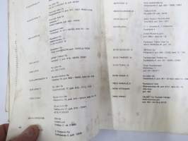 Valmet 502 käyttö ja hoito -käyttöohjekirja / instruction book in finnish