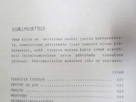 Valmet haarukkatrukki TD1006A (Perkins 6.354 moottorilla) - käyttö ja huolto / operator´s manual in finnish