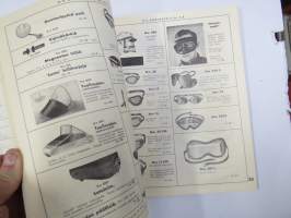 Moottoripyörien varaosia ja tarvikkeita 1939 Oy Arwidson Ab -hieno kuvitettu luettelo