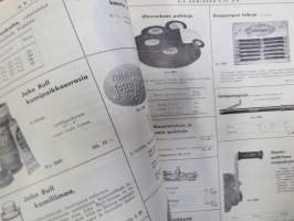 Moottoripyörien varaosia ja tarvikkeita 1939 Oy Arwidson Ab -hieno kuvitettu luettelo