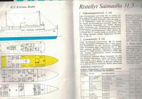 Saimaan risteilyt 1975 / Kristina Brahe 1975   4 sivua