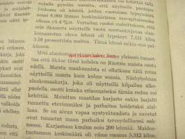 Maanviljelijä 1911 nr 9 sis. mm. G. Hartman / Lincoln lokomobiilit, Turun Rautateollisuus Oy lokomobiilit, puimakoneet, Onkilahden Konepaja Oy lokomobiilit