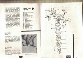 McCulloh suoravetoiset moottorisahamallit käyttökirja.