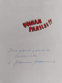 Taiteilija Vesinokka: voihan Pariisi! (signeerattu, tekijän omiste)
