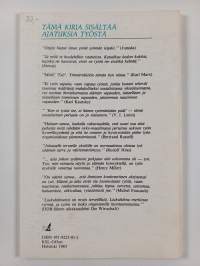 Mitä? "Työ." : ymmärtäköön tämän ken taitaa