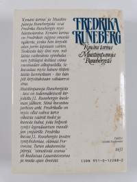 Kynäni tarina : Muistiinpanoja Runebergista (lyhennelmä)