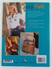 Crazy felt : using water-soluble stabiliser