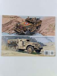 M3 half-tracks in action