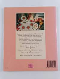 Ruusuja ja niittykukkia ristipistoin