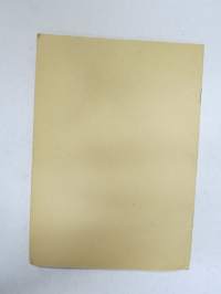 Haapamäen ratapihan liikennöimissääntö - Valtionrautatiet 1952