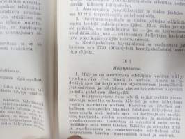 Valtionrautatiet - Ohjesääntö toimenpiteistä rautatieonnettomuuksien sattuessa (OTRO) 1951