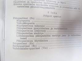 Junaturvallisuussääntö (Jt) 1951 - VR / Valtionrautatiet