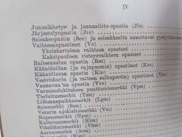 Junaturvallisuussääntö (Jt) 1951 - VR / Valtionrautatiet