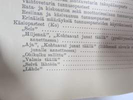 Junaturvallisuussääntö (Jt) 1951 - VR / Valtionrautatiet