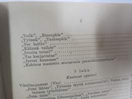 Junaturvallisuussääntö (Jt) 1951 - VR / Valtionrautatiet