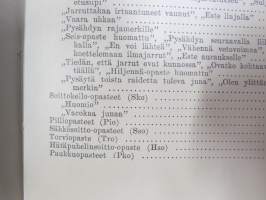 Junaturvallisuussääntö (Jt) 1951 - VR / Valtionrautatiet