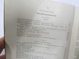 Junaturvallisuussääntö (Jt) 1951 - VR / Valtionrautatiet