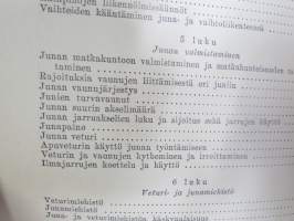 Junaturvallisuussääntö (Jt) 1951 - VR / Valtionrautatiet