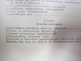 Junaturvallisuussääntö (Jt) 1951 - VR / Valtionrautatiet