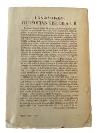 Länsimaisen filosofian historia II