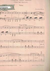 Sobre las Olas (Über den Wellen) Valse pour Piano