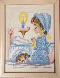 Rukoileva lapsi taulu