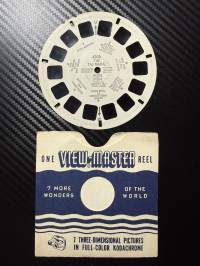 View-Master 4300 The Taj Mahal, Agra, India -reel / kuvakiekko