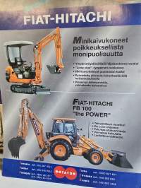 Fiat-hitachi maansiirtokone myyntiesite.