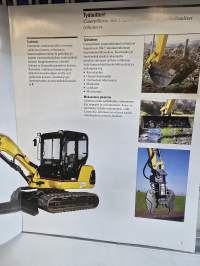 Cat  304.5 Mini kaivukone myyntiesite.