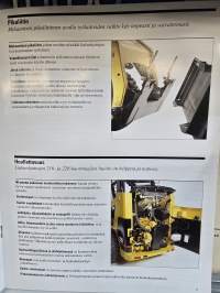 Cat 216 ja 226 kuormaaja myyntiesite.
