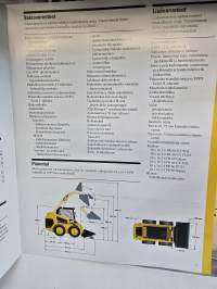 Cat 216 ja 226 kuormaaja myyntiesite.