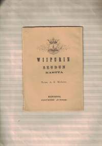 Karta öfver Wiborgs omgifning. Wiipurin seudun kartta.