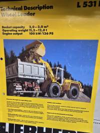 Liebherr L531 B kuormaaja myyntiesite
