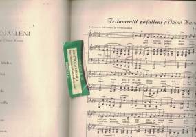 Testamentti pojalleni