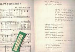 Jag tror på sommaren - Taas on aika auringon