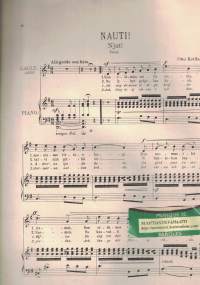 Kolme Laulua - Tre Sånger komponerade af Otto Kotilainen