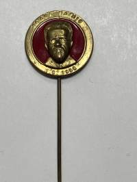 Taavi Tainio - 1.5.1958 SKDL -neulamerkki