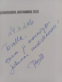 Tulevaisuuden johtaminen 2020 : älykkään johtamisen näkökulmia (signeerattu, tekijän omiste)