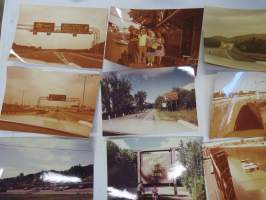 USA / Kanada -automatkalla, valokuvaerä 35 kuvaa