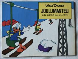 Aku Ankka Joulumanteli nro 51a  1971